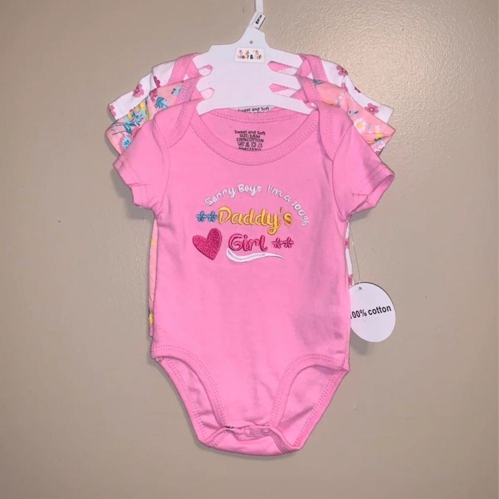 3 piece baby girl set